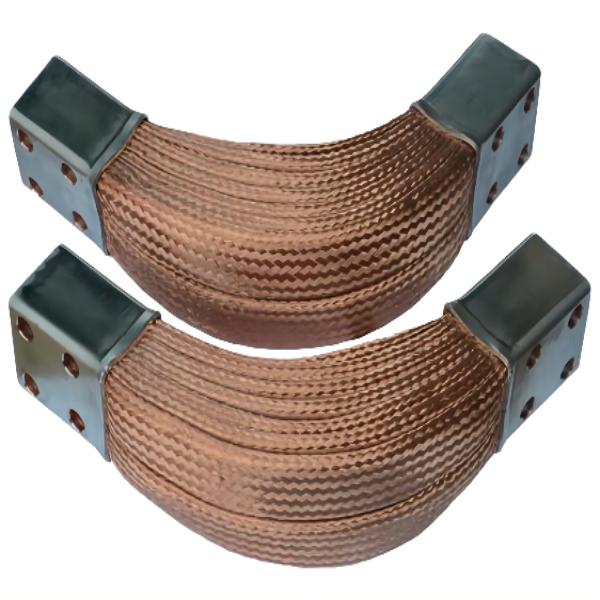 barra flexível de trança de fio de cobre